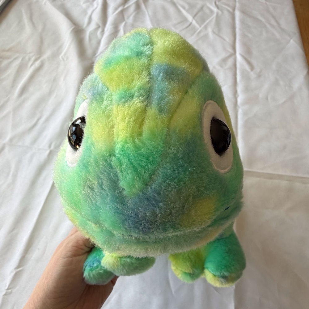Build-A-Bear Green Tie-Dye‎ Chameleon Stuffed Animal Plush